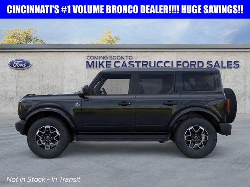 Shadow Black 2026 Ford Bronco Outer Banks