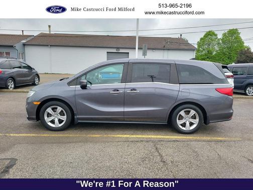 Gray 2019 Honda Odyssey EX-L