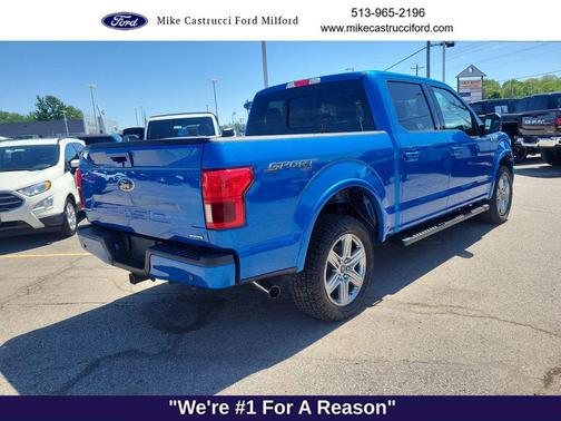 Blue Metallic 2019 Ford F-150 Lariat