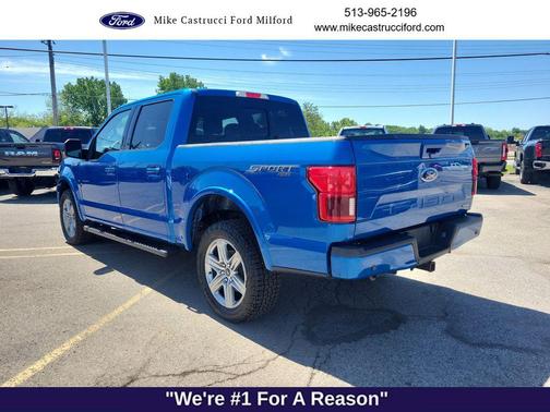 Blue Metallic 2019 Ford F-150 Lariat