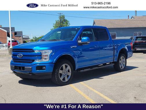 Blue Metallic 2019 Ford F-150 Lariat