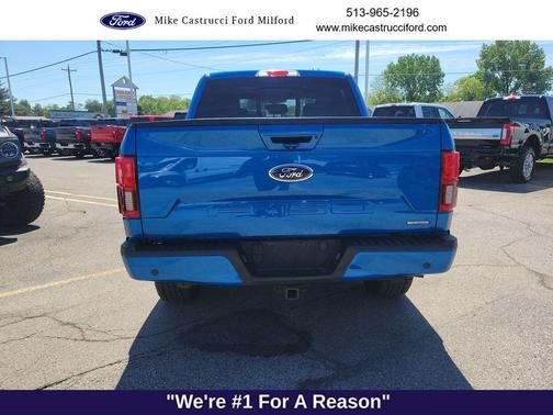 Blue Metallic 2019 Ford F-150 Lariat