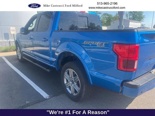 Blue Metallic 2019 Ford F-150 Lariat