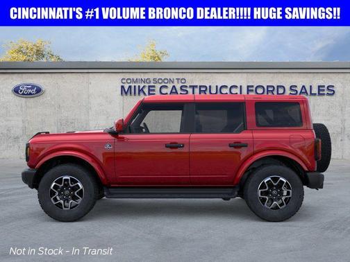 Ruby Red 2026 Ford Bronco Outer Banks