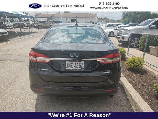 Shadow Black 2017 Ford Fusion SE