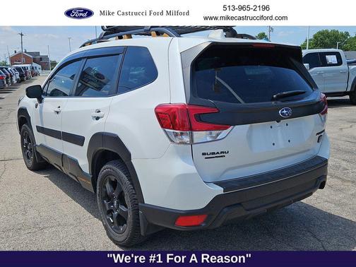 Crystal White Pearl 2023 Subaru Forester Wilderness