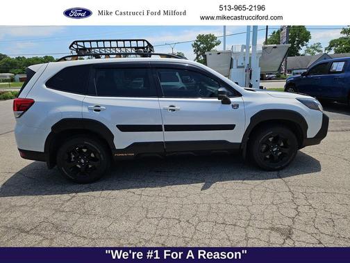 Crystal White Pearl 2023 Subaru Forester Wilderness