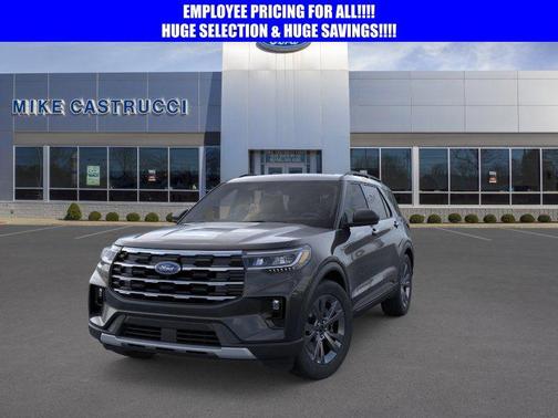 Agate Black Metallic 2026 Ford Explorer Active