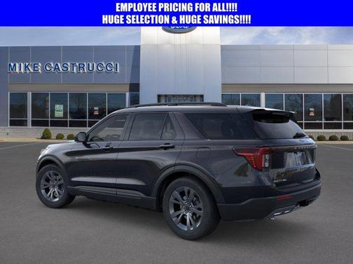 Agate Black Metallic 2026 Ford Explorer Active