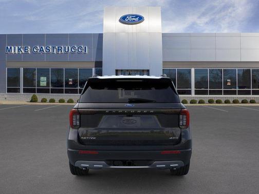 Agate Black Metallic 2026 Ford Explorer Active