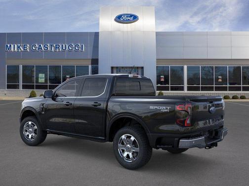 Shadow Black 2026 Ford Ranger LARIAT