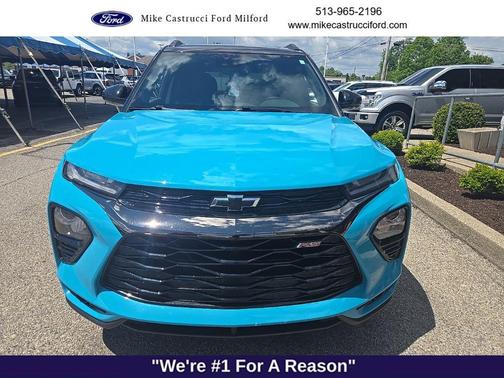 Oasis Blue 2021 Chevrolet Trailblazer RS