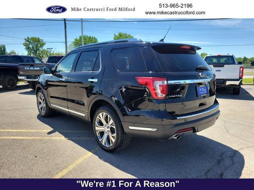Black Metallic 2019 Ford Explorer Limited