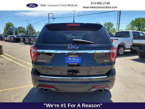 Black Metallic 2019 Ford Explorer Limited