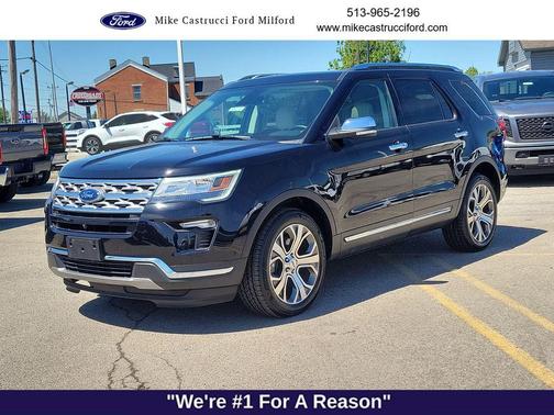 Black Metallic 2019 Ford Explorer Limited