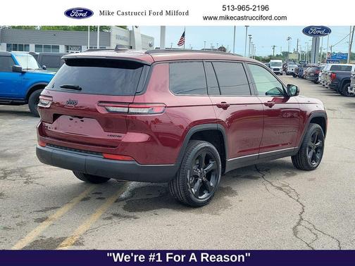 Velvet Red Pearlcoat 2025 Jeep Grand Cherokee L Limited