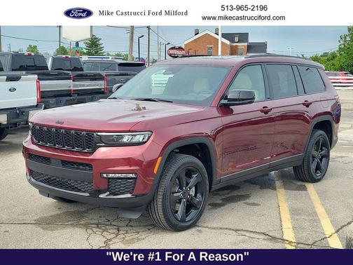 Velvet Red Pearlcoat 2025 Jeep Grand Cherokee L Limited