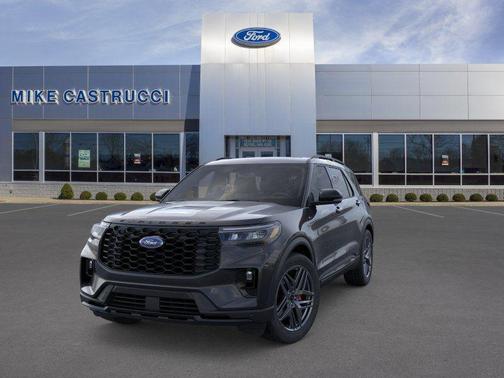 Agate Black Metallic 2026 Ford Explorer ST-Line
