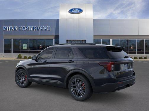 Agate Black Metallic 2026 Ford Explorer ST-Line