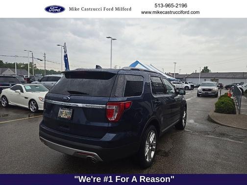 Blue Jeans Metallic 2017 Ford Explorer XLT