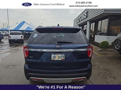 Blue Jeans Metallic 2017 Ford Explorer XLT