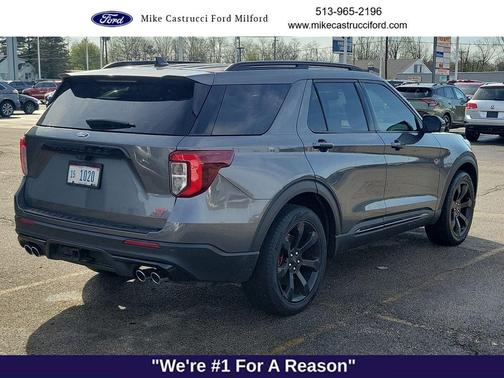 Carbonized Gray Metallic 2023 Ford Explorer ST