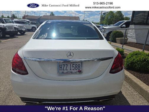Polar White 2016 Mercedes-Benz C-Class C 300 4MATIC