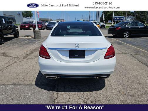 Polar White 2016 Mercedes-Benz C-Class C 300 4MATIC