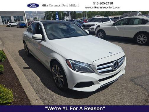Polar White 2016 Mercedes-Benz C-Class C 300 4MATIC