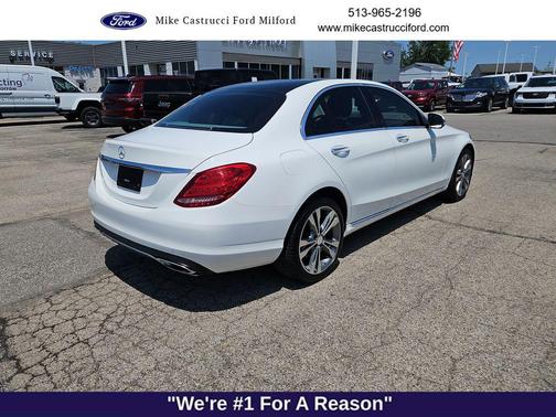 Polar White 2016 Mercedes-Benz C-Class C 300 4MATIC