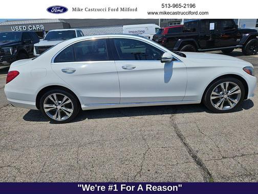Polar White 2016 Mercedes-Benz C-Class C 300 4MATIC