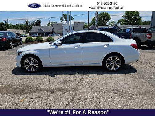 Polar White 2016 Mercedes-Benz C-Class C 300 4MATIC