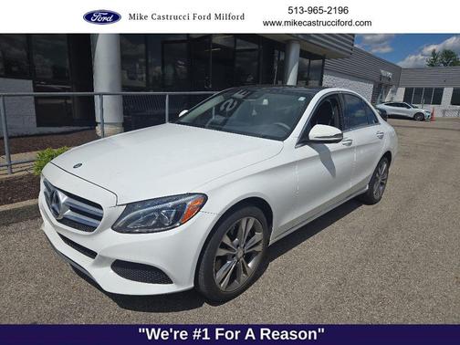 Polar White 2016 Mercedes-Benz C-Class C 300 4MATIC