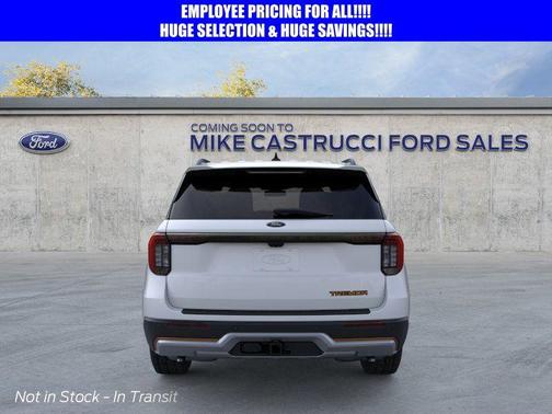 Space White Metallic 2026 Ford Explorer Tremor