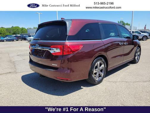 Deep Scarlet Pearl 2018 Honda Odyssey Touring