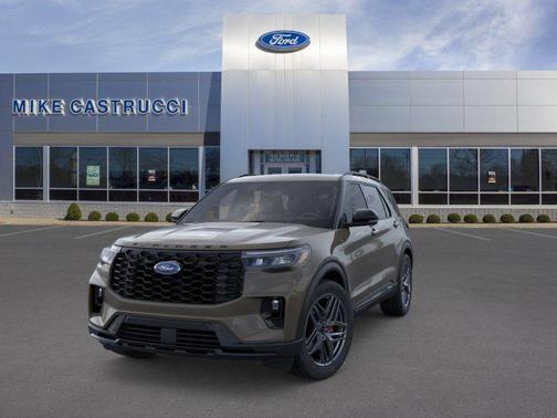 Marsh Gray 2026 Ford Explorer ST-Line