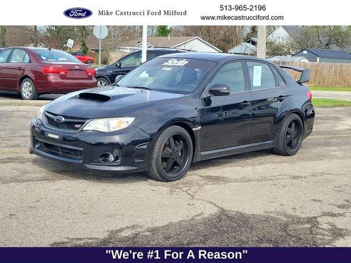 Crystal Black Silica 2013 Subaru Impreza WRX STI