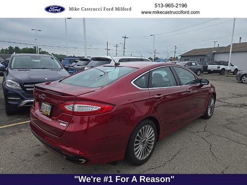Ruby Red Metallic 2013 Ford Fusion Titanium