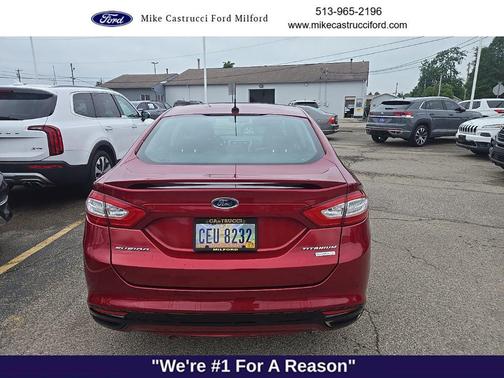 Ruby Red Metallic 2013 Ford Fusion Titanium