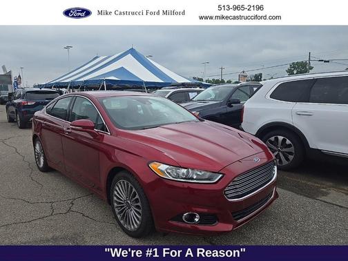 Ruby Red Metallic 2013 Ford Fusion Titanium