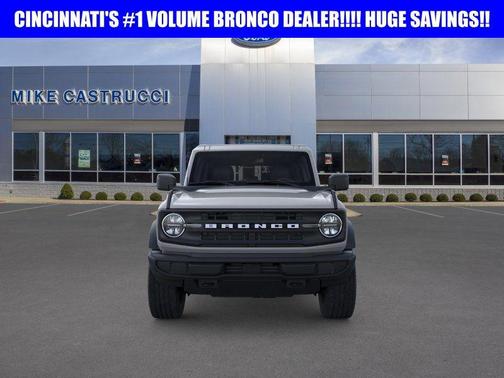 Avalanche Gray 2026 Ford Bronco Base
