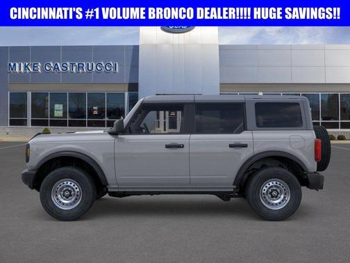 Avalanche Gray 2026 Ford Bronco Base