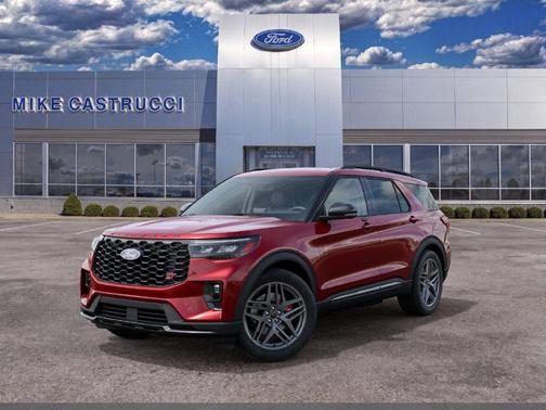 Ruby Red Metallic Tinted Clearcoat 2027 Ford Explorer ST