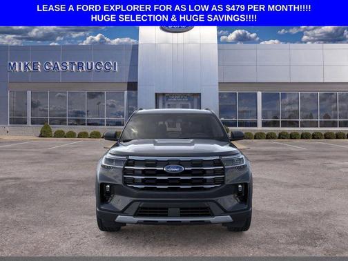 Agate Black Metallic 2026 Ford Explorer Active