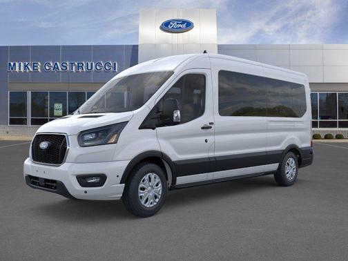 Oxford White 2026 Ford Transit-350 XLT