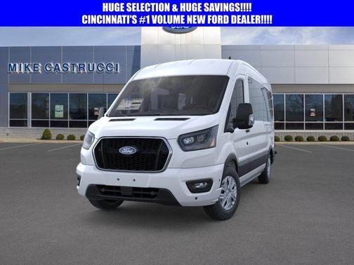 Oxford White 2026 Ford Transit-350 XLT