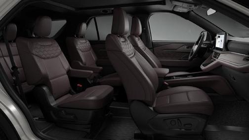 Star White Metallic Tri-Coat 2027 Ford Explorer Platinum