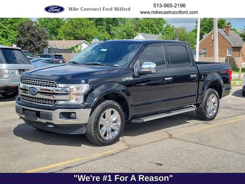 Shadow Black 2018 Ford F-150 Lariat