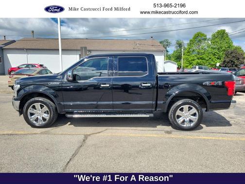 Shadow Black 2018 Ford F-150 Lariat