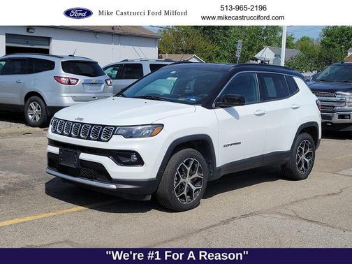 Bright White Clearcoat 2024 Jeep Compass Limited